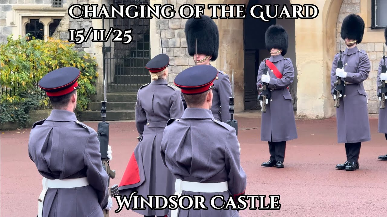Changing of the Guard in Windsor Castle 15/11/25