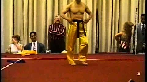 Special Demo by Grandmaster Jhoon Rhee at 1996 Jho...