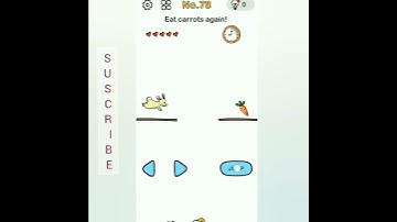 Brain Out-Can you pass it? || Eat carrots again || Level 78 || Answers ||