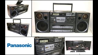 Panasonic RX-DT680 CD Radio FM AM Cassette Tape Recorder Boombox