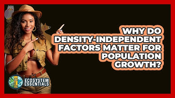 Why Do Density-independent Factors Matter For Population Growth? - Ecosystem Essentials