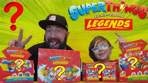 Sprawdzamy co kryją MYSTERY BAG i MYSTERY ??? BOX z serii SUPER THINGS LEGENDS...