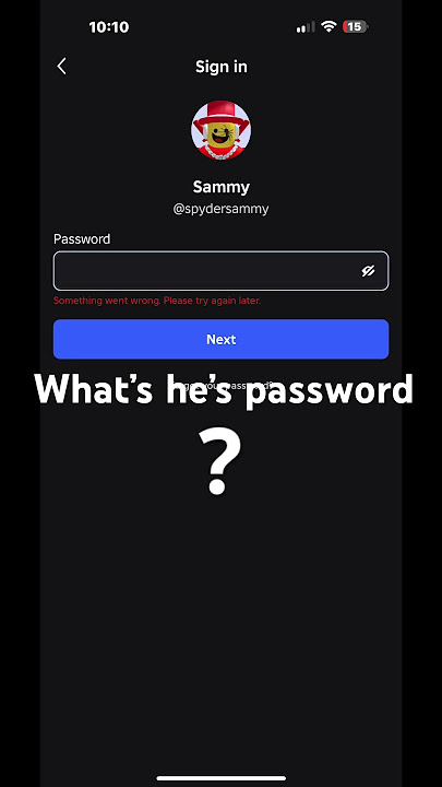 Sammy password is ?