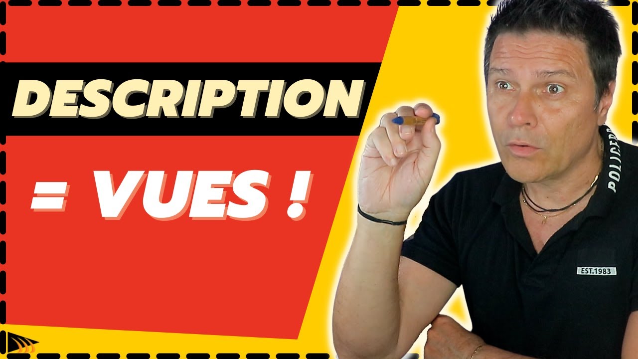 Comment faire une DESCRIPTION sur YouTube (7 Astuces YouTubeur qui marchent) YouTube