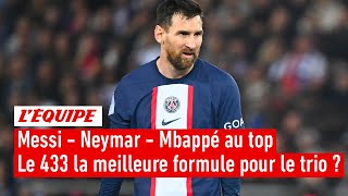PSG - M.Haïfa : Messi, Neymar et Mbappé au top, Galtier doit-il installer le 4-3-3 ?