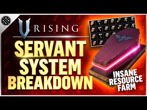 V Rising - Servant Guide | Insane Resource Farm You Might Be Missing