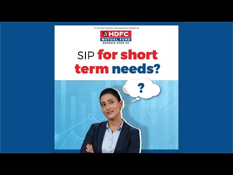 SIP for short term needs? 37