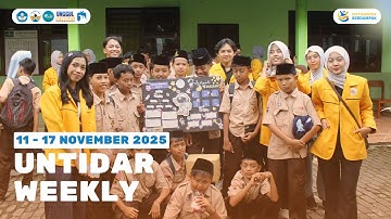 UNTIDAR WEEKLY 11 - 17 NOVEMBER 2025