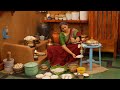 Idiyappam recipe  made traditionally  veg paya cooking in village house  the traditional life