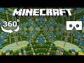 Roller Coaster OPTICAL ILLUSION! in 360° - Minecraft [VR] 4K 60FP - Part 2