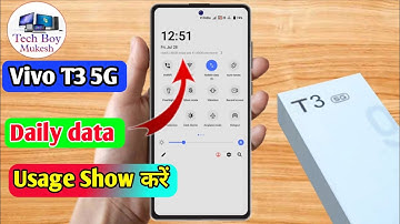 vivo t3 5g data usage settings, vivo t3 5g data speed setting