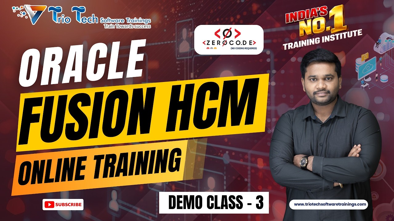 High Paying HR Cloud Jobs | Oracle Fusion HCM Online Training Demo 3 ...