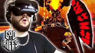 This VR Heavy Metal Rhythm Game is CRAZY!