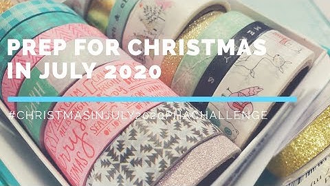 CHRISTMAS IN JULY PREP... SNOW AND COCOA💗💙💛#CHRISTMASINJULY2020PHACHALLENGE