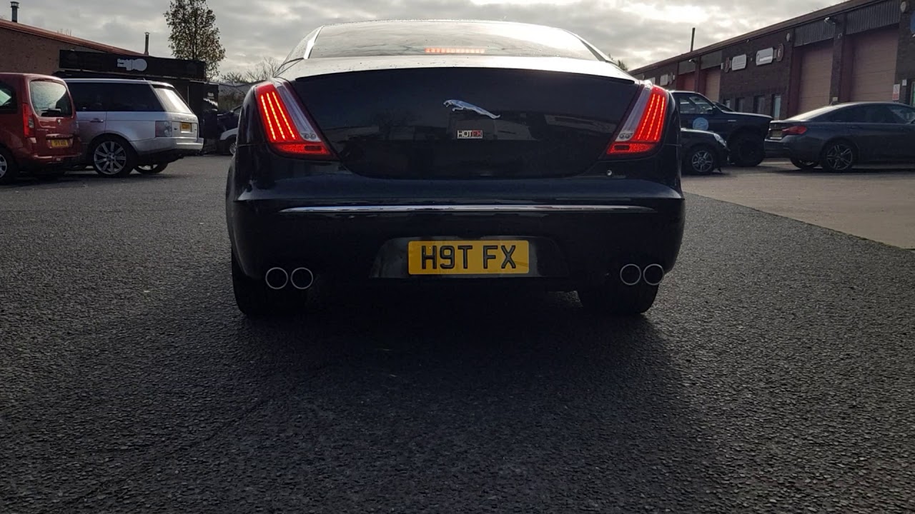 cat back exhaust installation cost Jaguar XJ 5.0 supercharged v8 custom exhaust