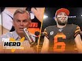 Colin defends Baker after Rex Ryan's comments, talks Aaron Rodgers ahead of TNF | NFL | THE HERD