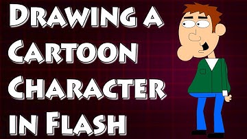 Adobe Flash Tutorial- How to Draw a Cartoon Character