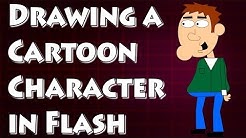 Adobe Flash Tutorial- How to Draw a Cartoon Character - Durasi: 37.28. 
