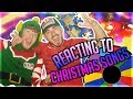 REACTING TO CHRISTMAS SONGS (ROAD TO CHRISTMAS)