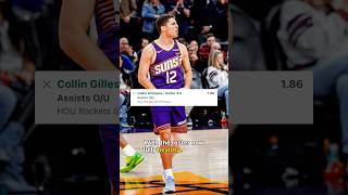 Collin Gillespie - Under 3.5 Assists (1.86) #phoenixsuns #nbapicks