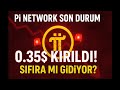Pİ NETWORK SON DURUM! Pİ COİN 0.35$ DESTEĞİ KIRILDI! Pİ COİN SIFIRA MI GIİDİYOR?