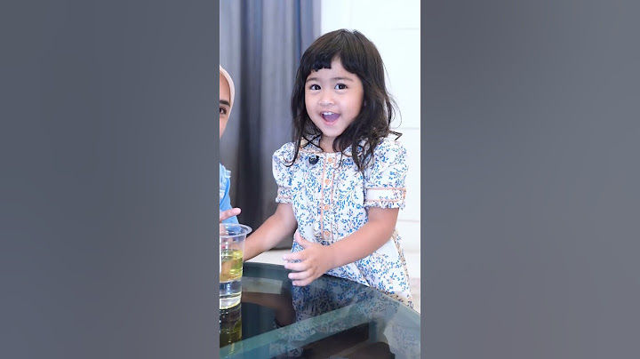 Ada yang iri ga sih lihat anak sepinter ini.. #riaricis #moana