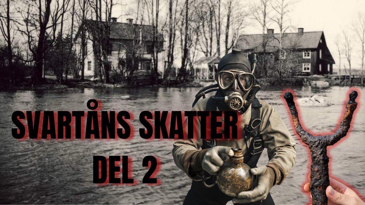 VAD GÖMMER SIG I SVARTÅN?! - YouTube