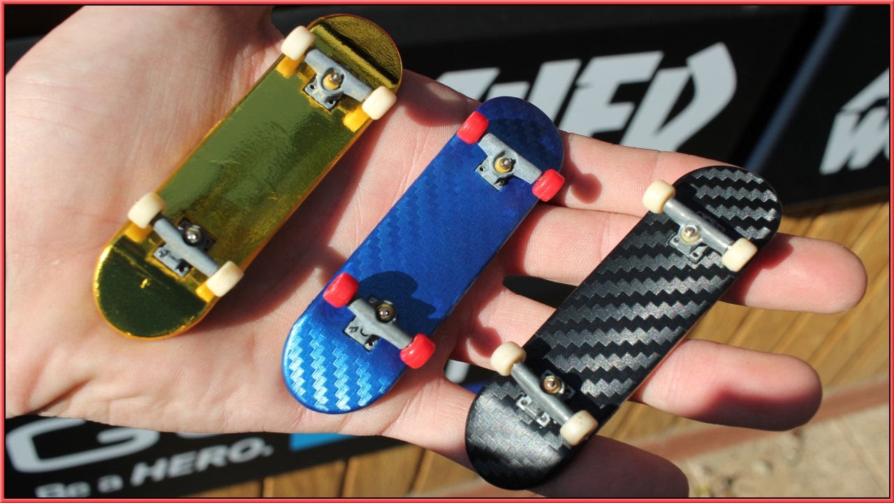 How To Customize Your Tech Deck Tutorial - YouTube