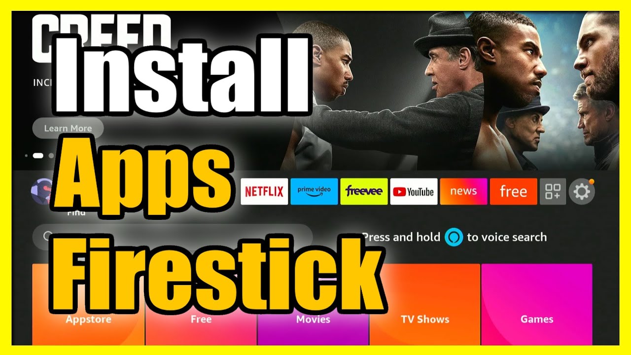 How to Download and Install Apps on Firestick 4k Max (Find App Store)