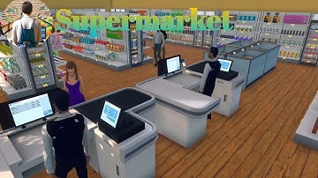Manage Supermarket Simulator (Early Access) Android Gameplay.              (video 1)
