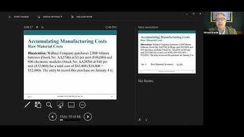 MA Chapter 15 Job Order Costing:  PPT