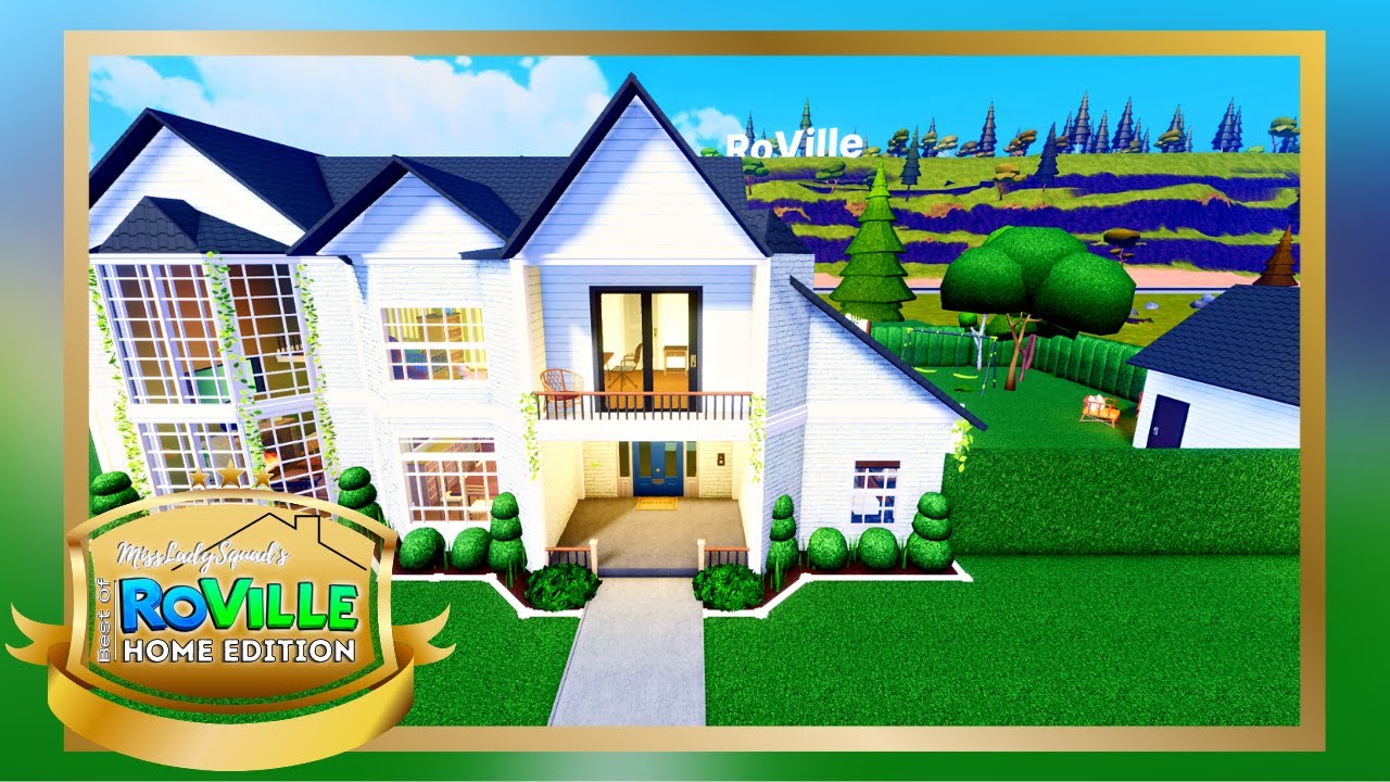 🏡 Aesthetic Suburban Family House || Best Of RoVille - Home Edition ...