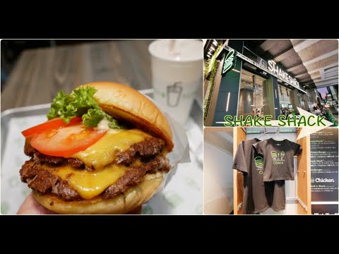 [大阪美食]SHAKE SHACK．心齋橋店|紐約最受歡迎的排隊漢堡~我最愛的奶昔．大丸百貨本館