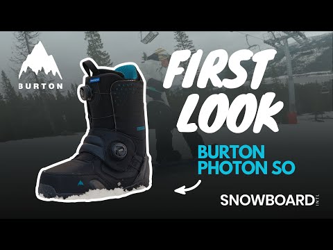 Burton Photon Step On Boots 25/26 - First Look - YouTube