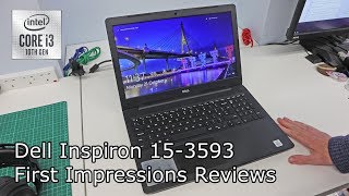 Dell Inspiron 15-3593 (2019) First Impressions Reviews - Ice Lake for the masses [4K]