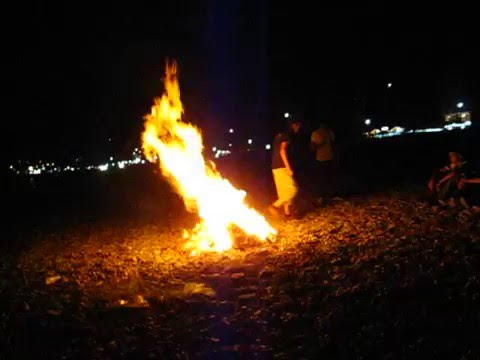 Cide Kastamonu  Sahilde Ateş Keyfi