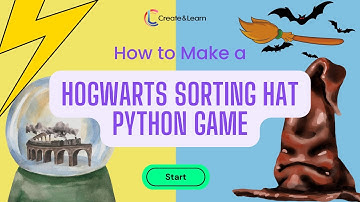 PYTHON Game Tutorial: Make a Harry Potter Sorting Hat ⚡️ (Beginner-Friendly)