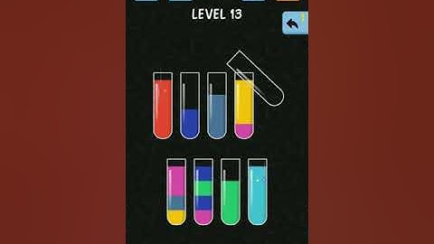 Water Colour Sort Android Game Level 13