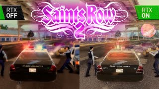 SAINTS ROW 2 RTX HD MOD - САМЫЙ КРАСИВЫЙ GTA-КЛОН!😍