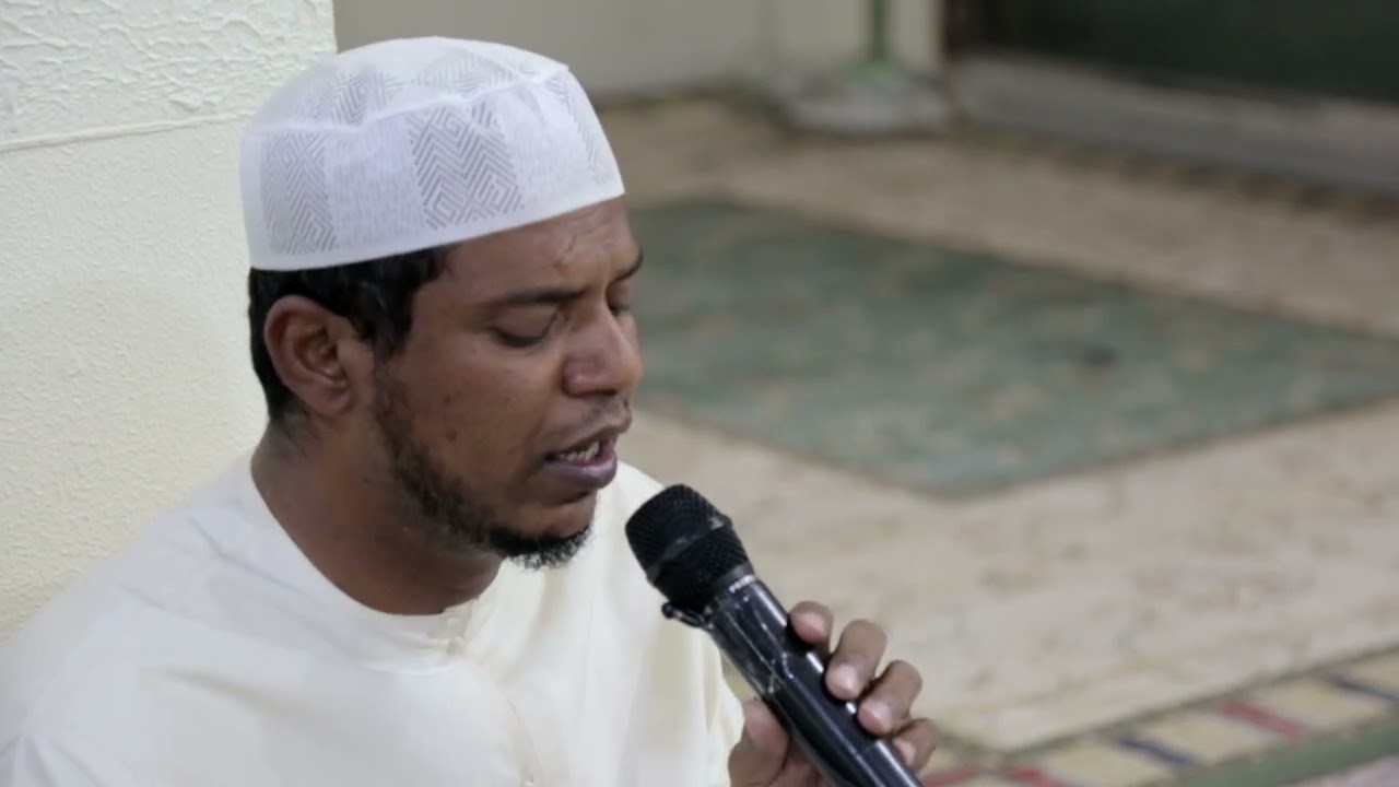 قصيدة يابختكم ياهل مكة للشاعر حسين المحضار أداء المنشد زكي صبيح بمكة المكرمة حج عام ١٤٣٩هجري