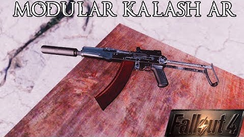 FALLOUT 4 MODS #13 Modular Kalash by DOOM (PC)