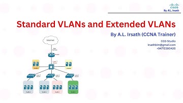 Standard VLAN and Extended VLAN - in CCNA 200-301 - Part 03