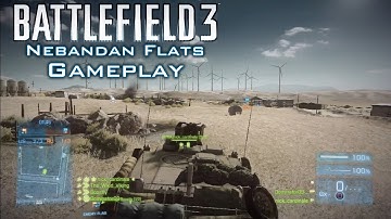Battlefield 3 - "Nebandan Flats" Capture The Flag Gameplay (End Game DLC)