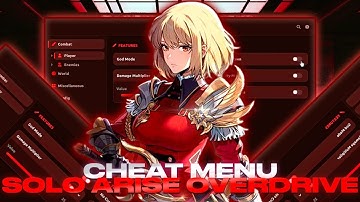 [Greated]  Solo Leveling Arise: Overdrive - Cheat Menu | Best Cheat For SLA | Many Functions | FREE