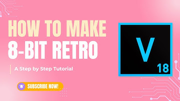 How To Make 8-Bit Retro l Vegas Pro 18