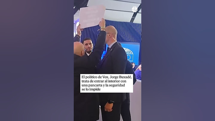 Vox trata de boicotear la intervención de #zapatero en un foro en la Eurocámara #venezuela #vox