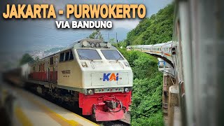 Download lagu JAKARTA PURWOKERTO MUTER VIA JALUR SELATAN⁉️Trip Naik KA Serayu Ekonomi Subsidi