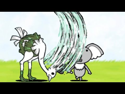 ダチョウに逆らったらこうなるんだよ　byコアラ#にゃんこ大戦争