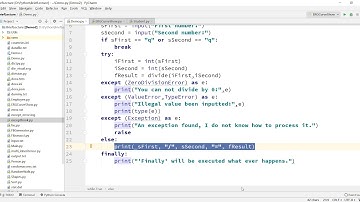 C12. Python编程导论 - 异常处理