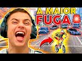 FUGA de BICICLETA da POLlCIA 😂 GTA RP (Paulinho o LOKO